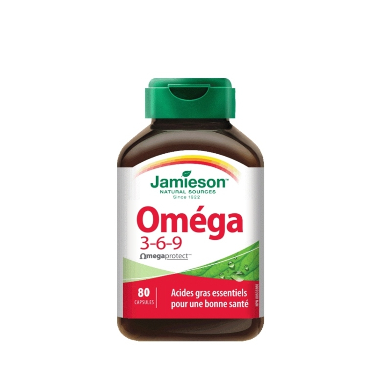 Jamieson Omega 3-6-9 80 kapsula